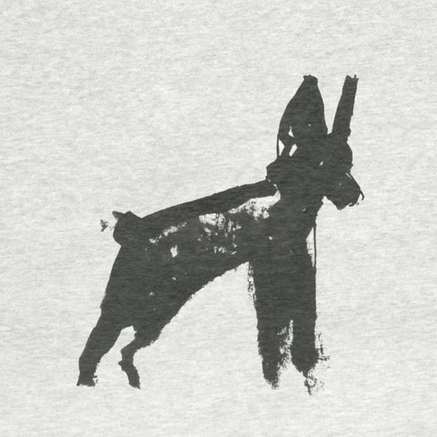 Doberman Doodle by Bollocks